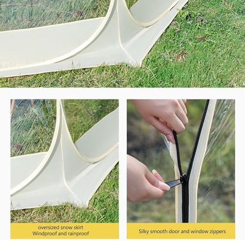 Burbulų palapinė sodui