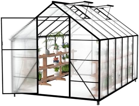 Didelis polikarbonato šiltnamis