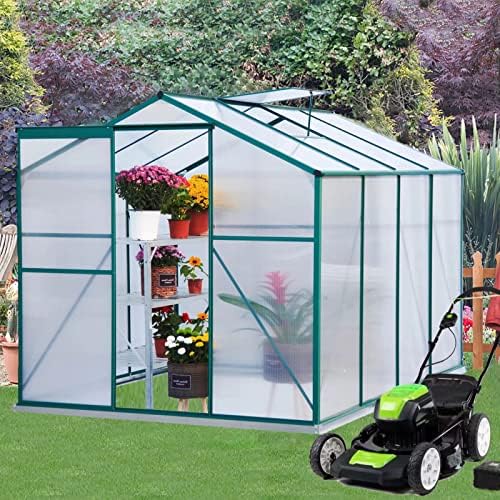 Sodo aliuminio šiltnamis