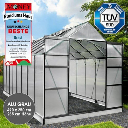 TÜV patikrintas šiltnamis