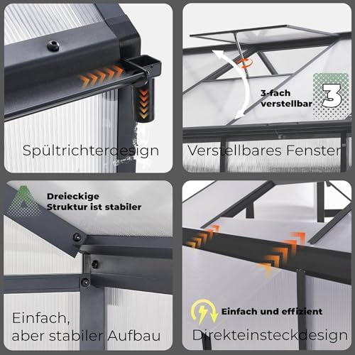 Aliuminio šiltnamis pomidorams