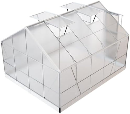 Pilnas aliuminio šiltnamis