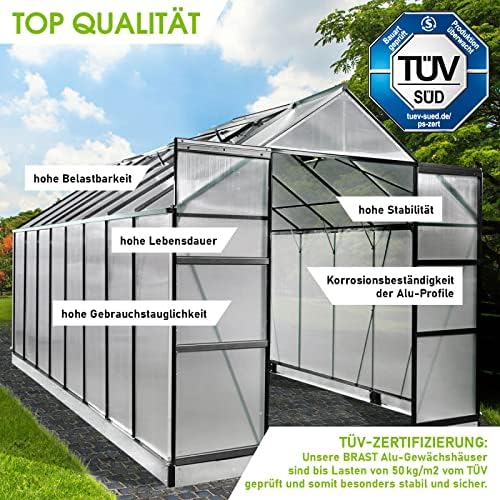 TÜV patikrintas šiltnamis